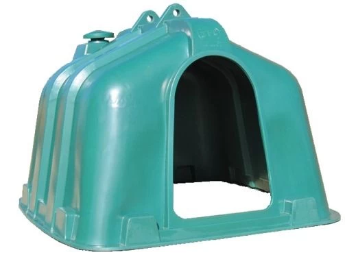 Groene Schuilstal Superline, Groepskalverhok 3 Groene Schuilstal Superline, Groepskalverhok