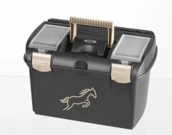 Poetskist Zwart/beige