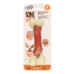 Hondenbot AFPBone Appetit - Rubber Mix Bone - Bacon Flavor LARGE