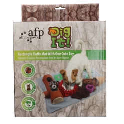 AFP Dig It - Rectangle Fluffy Mat With Cute Toy