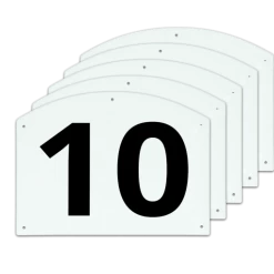 Show Jump Cijfers 10 T/m 15 27x20cm