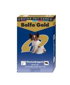 Bolfo Gold Hond 40 <4 Kg