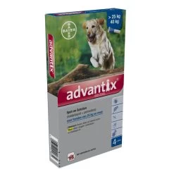 Advantix 400/2000 Spot-on > 25kg 4 Pipetten