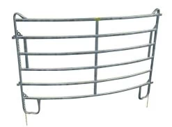 Paneelhek Gebogen, 2,44 X 1,70 Mtr, Gegalvaniseerd