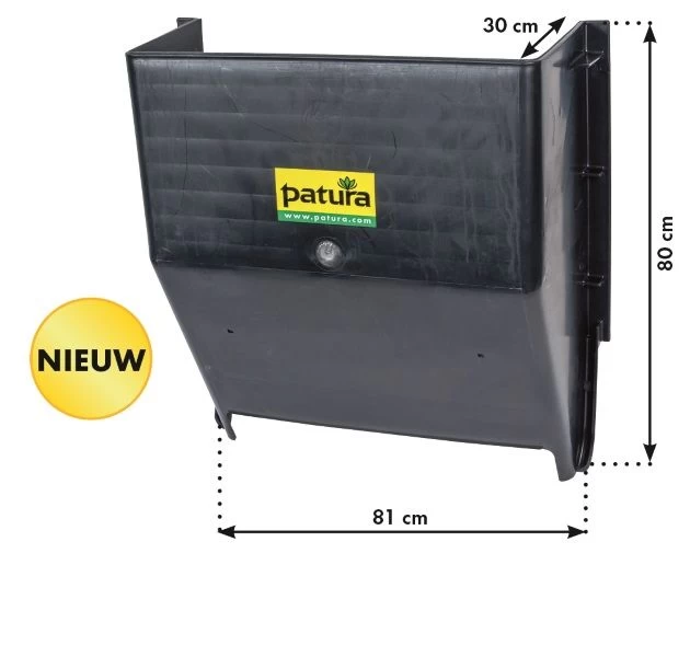 Kunststoffen Hooidispenser Voor Paarden, Inhoud 200 Liter 3 Kunststoffen Hooidispenser Voor Paarden, Inhoud 200 Liter