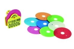 Oormerk Selectieschijf 3,2 Cm Geel