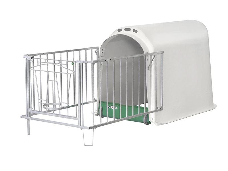 CalfOTel Plus, Kalverhok Met 4-delig Hekwerk 3 CalfOTel Plus, Kalverhok Met 4-delig Hekwerk