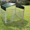 Mobiele Paardenstal 3 X 3,6 Mtr Incl Panelen
