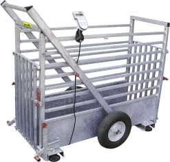 Weegkooi Met Gegalvaniseerd Onderstel