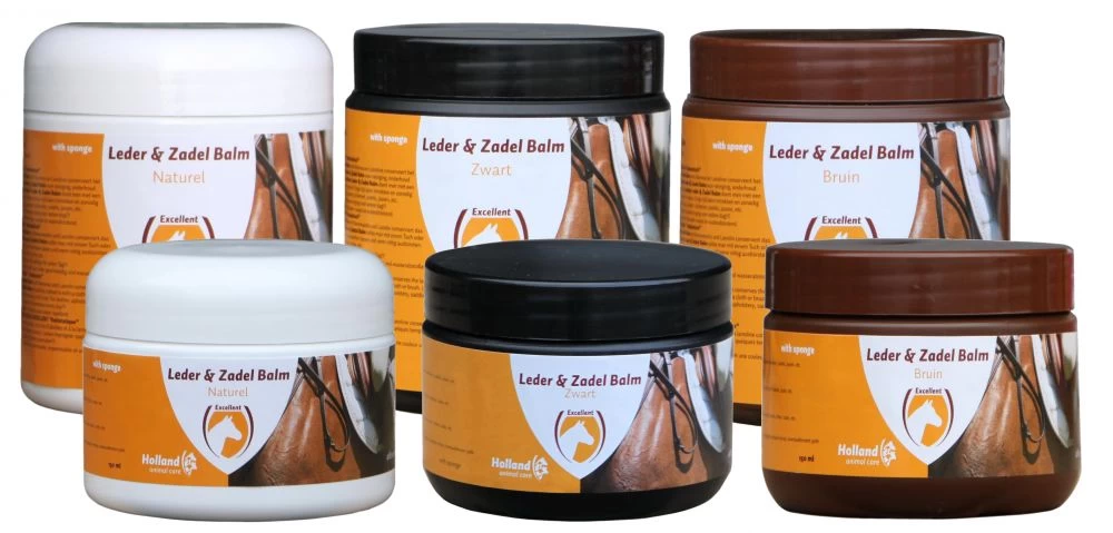 Leather Balm Brown (met Spons) 3 Leather Balm Brown (met Spons)