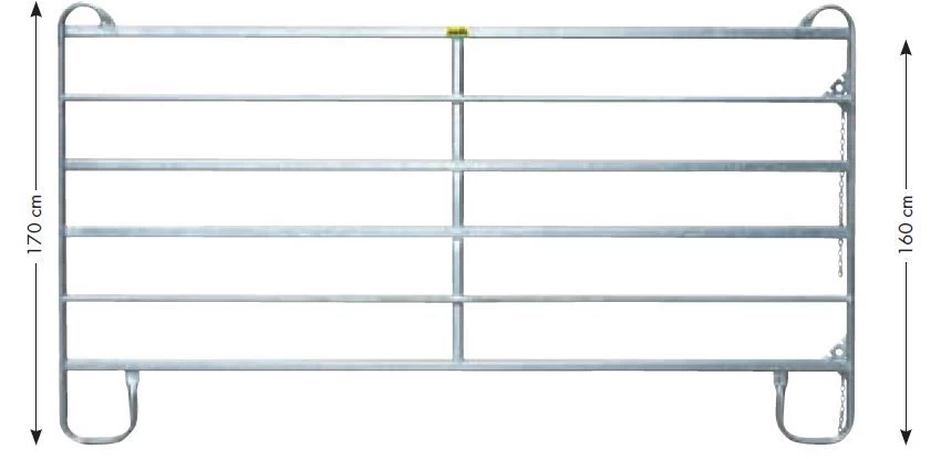 Paneelhek Gegalvaniseerd 1,70 X 3,60 Mtr. 3 Paneelhek Gegalvaniseerd 1,70 X 3,60 Mtr.