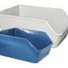 High-back Litter Pan 47x38x21cm -Huisdierproducten pawi28935