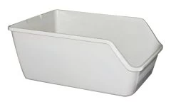 High-back Litter Pan 61x45x25cm