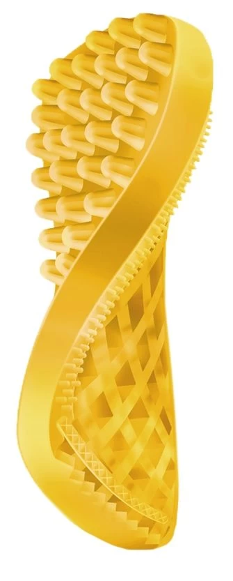 Pet+Me Dog Short Hair Brush Yellow 3 Pet+Me Dog Short Hair Brush Yellow