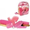 Poetsset Van 7 Items In Rugtas Roze