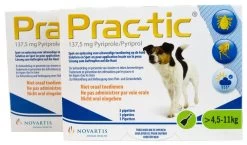 Prac-Tic 137,5 Mg Teek&Vlo (4,5-11 Kg) 3 Pipet