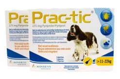 Prac-Tic 275 Mg Teek&Vlo (11-22 Kg) 3 Pipet