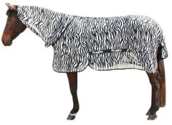 Vliegdeken Zebra Incl. Nekdeel 215cm