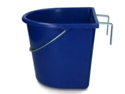 Voerbak 15 L + Ophang + Hengsel Donkerblauw